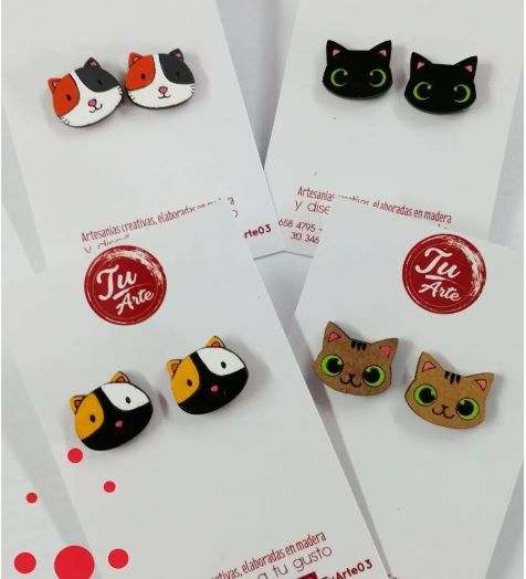 Aretes de Gato